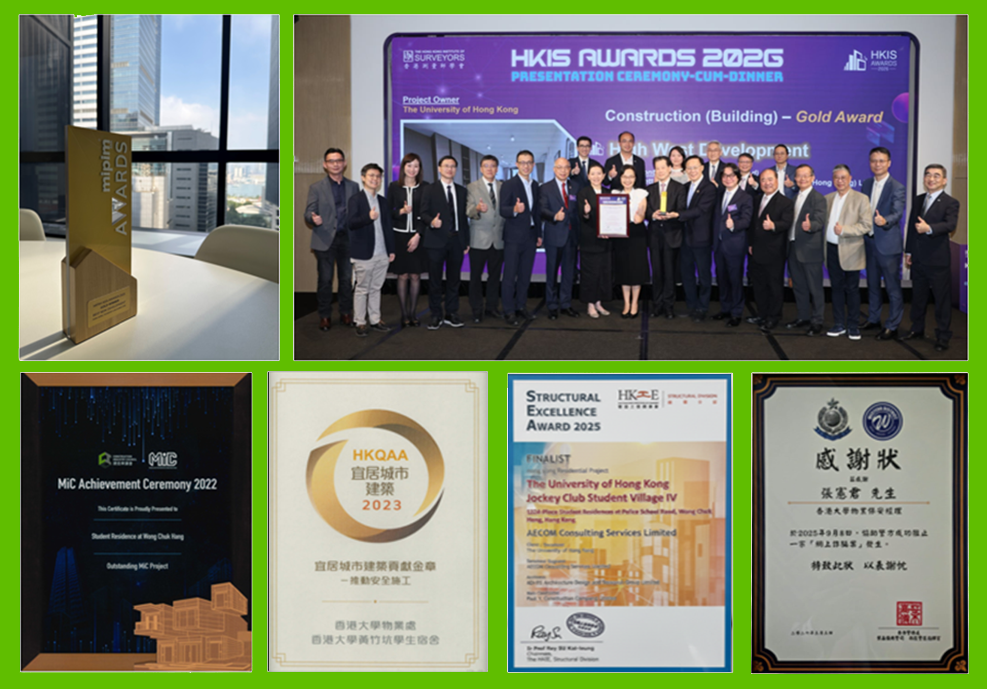 Achievements at a glance